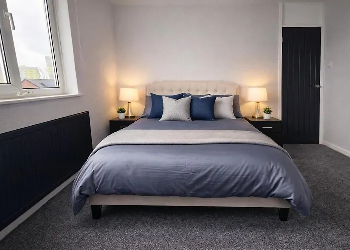 公寓 Modern 3 Bed Near Arena Free Parking